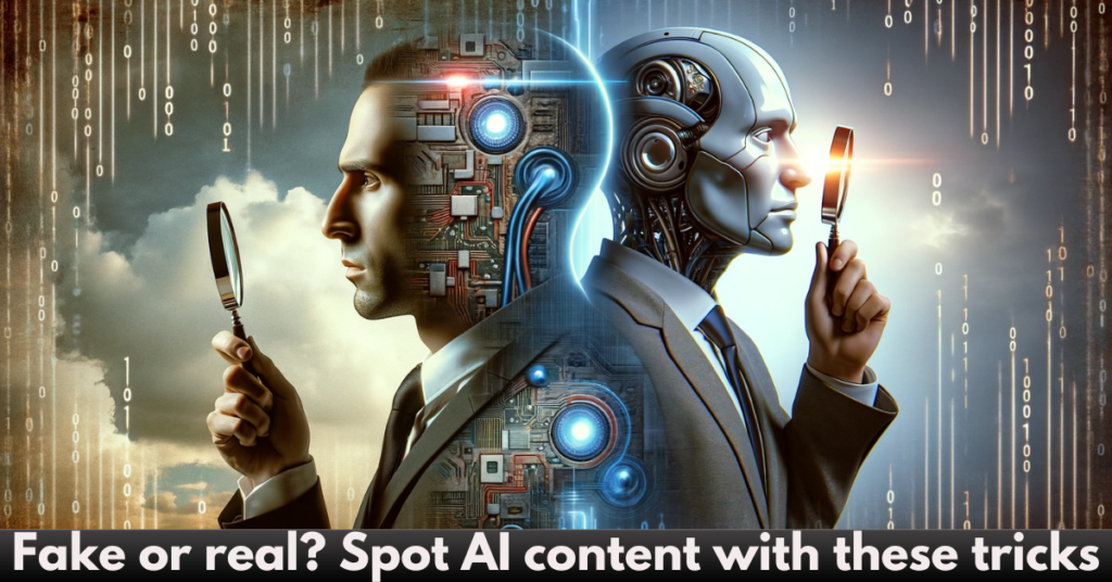 Fake or real? Spot AI content with these tricks