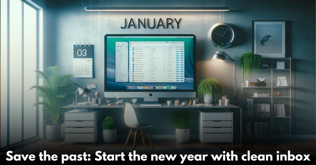 Save the past: Start the new year with clean inbox