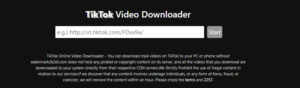 TK2DL-TikTok-Video-Downloader